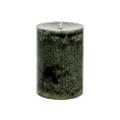 Vela pilar aroma té verde 7x10 cm