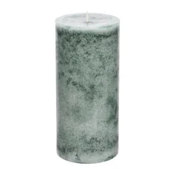Vela pilar aroma té verde 7x15 cm